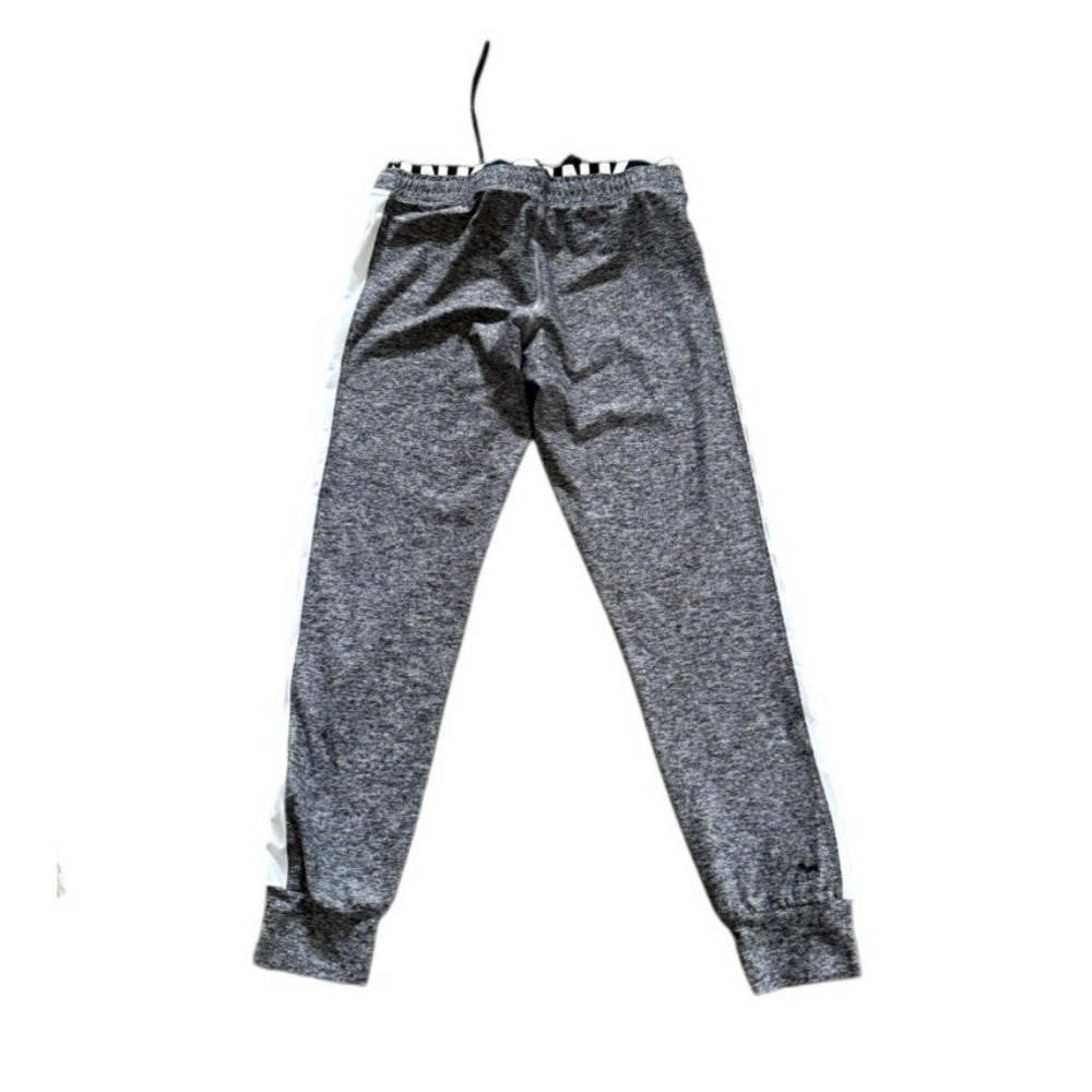 Pink Victoria's Secret Ultimate Gray Heather Side Stripe Joggers Size M